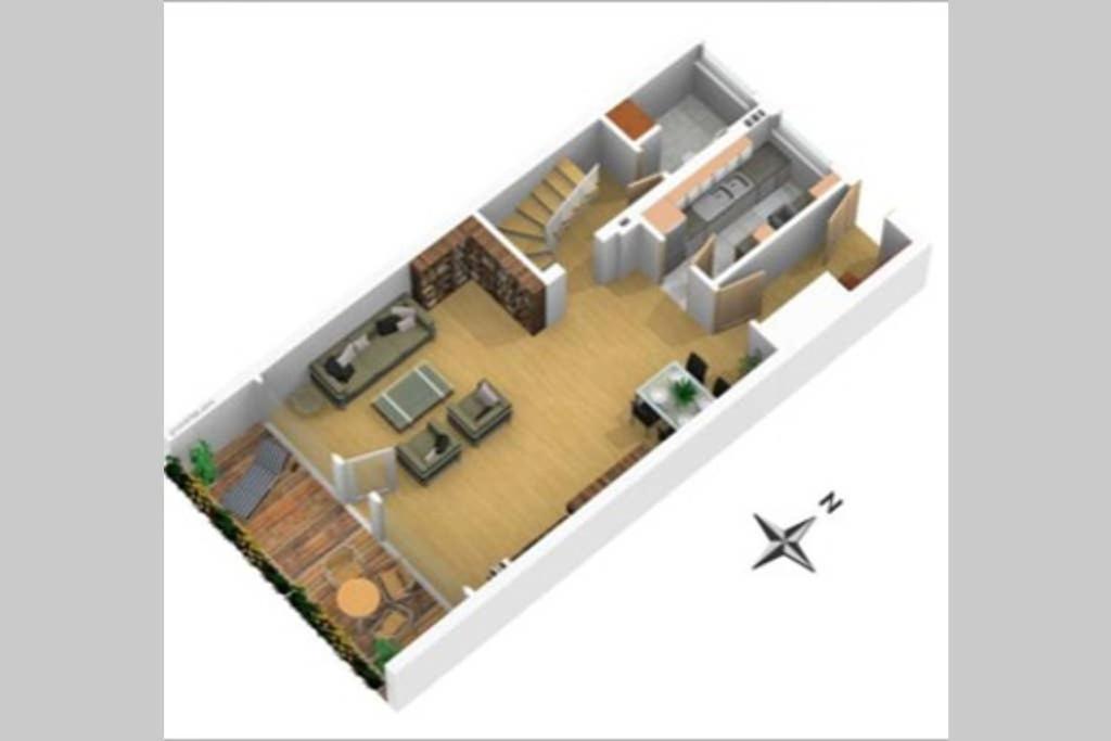 Spacious Roof Top Maisonett Apartment In Prien At Lake Chiemsee Екстериор снимка
